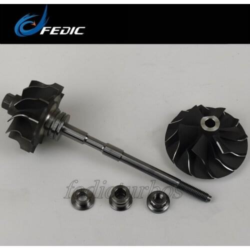 Turbo shaft and wheel GT1544V 753420 for Mini cooper Citroen Ford Mazda Peugeot 1.6 HDi 80 Kw DV6TED4 2004