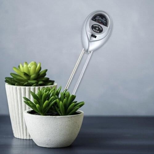 PH Detector High Accuracy Multifunctional ABS Soil PH Hygrometer Detector Plants Moisture Meter Garden Thermometer