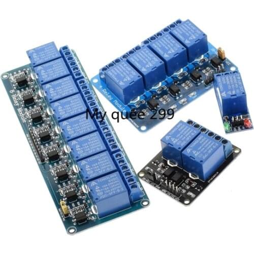 1pcs 5v 1 2 4 6 8 channel relay module with optocoupler. Relay Output 1 2 4 6 8 way relay module for arduino In stock