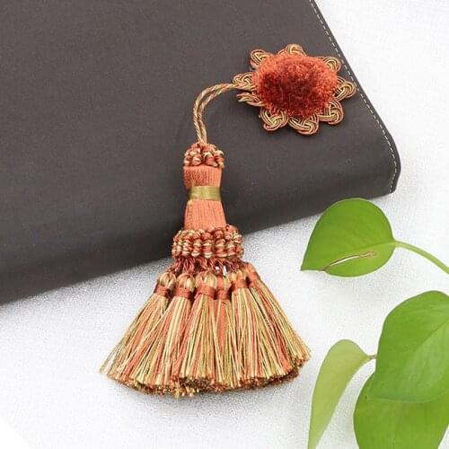 1Pc Curtains Tieback Tassel Key Hanging Ball Home Decor Embrase Rideau Room Accessories Curtain Holder Small Tassel Hang Balls
