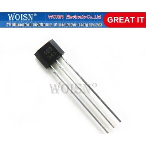 10PCS AH3503 3503 TO-92UA TO-92 UGN3503UA UGN3503 Casing Hall Effect Sensor Hall Sensor Motor In Stock