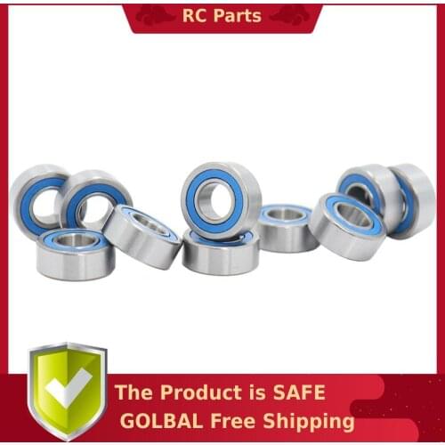 686-2RS Bearing ABEC-3 10 PCS 6x13x5 mm Miniature 686RS Ball Bearings 618/6RS Blue Sealed 686 2RS Rulman