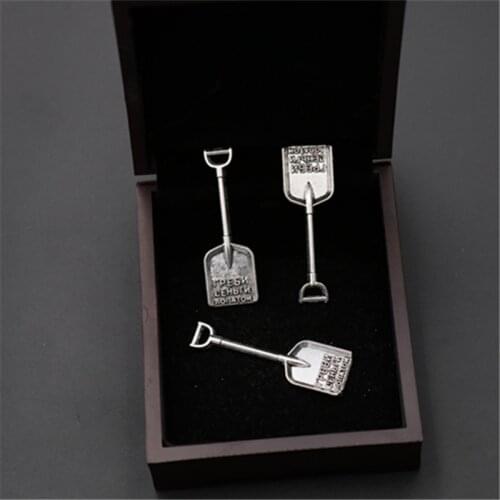 8pcs Silver Color shovel Charm Alloy Pendants For Bracelet Necklace DIY Metal Jewelry Handmade makings A293