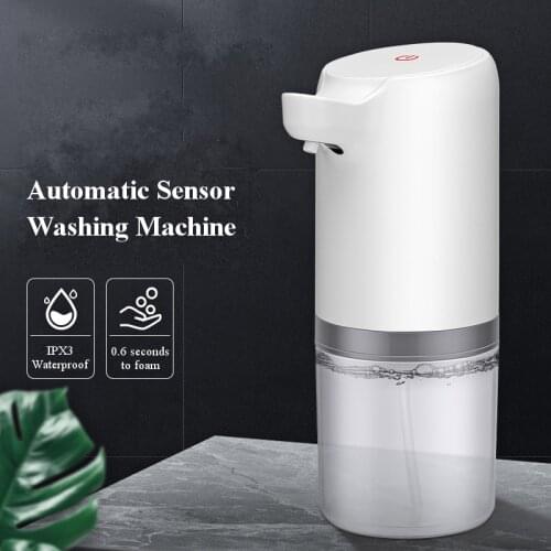 Automatic Foam Soap Dispenser Smart Liquid Soap Dispenser Intelligent Induction Foam Dispenser Touchless Hand Sanitizer 400ml