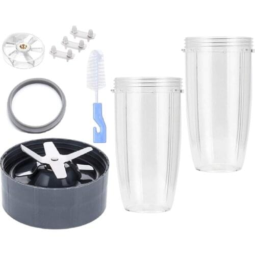 Extractor Blade Shock Pad Gear Replacement Cup 32Oz for Nutribullet Blender 600W/900W Models