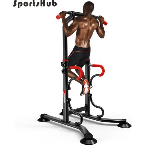 Integrated Fitness Equipments Power Tower Adjustable Heights Workout Dip Station Home Gym Strength Training O2K0015