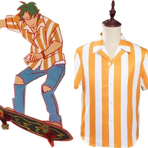 Anime SK8 the Infinity Nanjo Kojirou Cosplay Costume Summer Shirt Top
