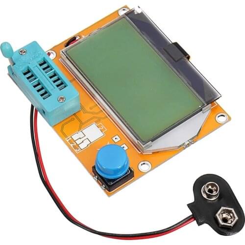LCR-T4 12864 LCD Graphical Transistor Tester Resistance Capacitance ESR SCR Meter