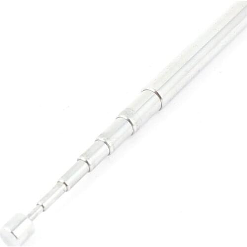 Top Deals Metal part 7 Telescopic AM, FM radio antenna length 60 cm long silver