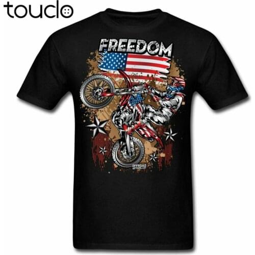 Motocross USA Dirt Bike MX Mens T-Shirt