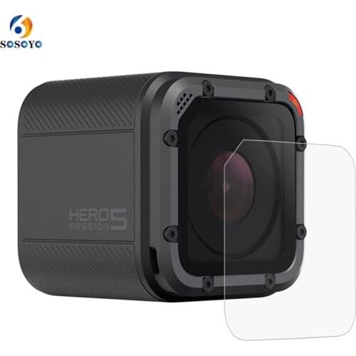 Front Lens 0.3mm Tempered Glass Screen Protective Film Case For GoPro Hero 4 Session 5 Session Sports Action Camera Accessories