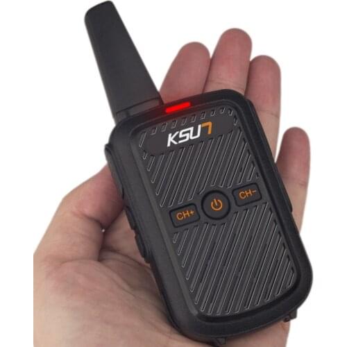 Mini Walkie Talkie 1 or 2 pcs KSUN X30-LT Portable Two Way Radio FRS Radio Communicator Walkie-Talkies For Hotel Restaurant PTT