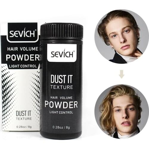 Bundle Sale Sevich 8g Unisex Hair Mattifying Powder Anti-Greasy Hair Quick Dry Hair Powder Laziness People Hair Treatment Powder