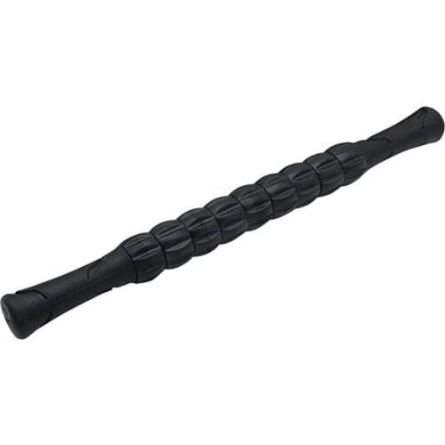 Adjustable Gear Muscle Massage Roller Trigger Point Massage Stick Self Myofascial Release for Leg/Back/Feet Relax Yoga Tool Blac