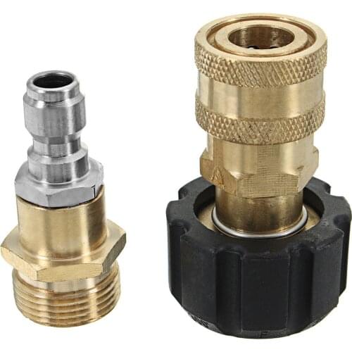 M22 Threaded Nozzle Quick Connect Connector Head For Foam High Pressure Washer Washing Machine