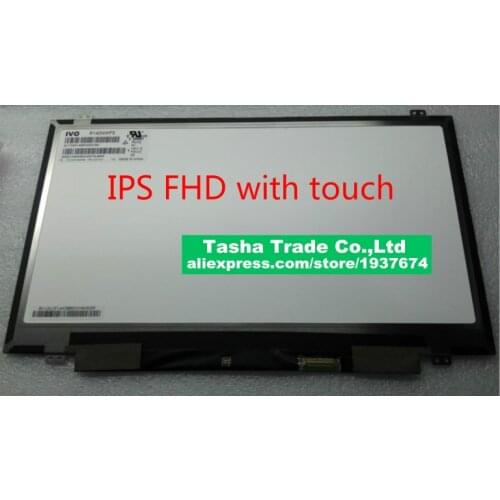 IVO R140NWF5 R1 14" In Cell Touch Laptop Screen R140NWF5-R1 00NY421 SD10K93460 led lcd matrix For Lenovo ThinkPad T470S 00UR895