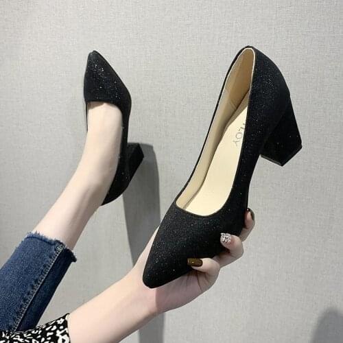 Withered england style office lady sexy cusp elegant square heel slip-on shoes heels shoes woman shoes women women shoes sandals