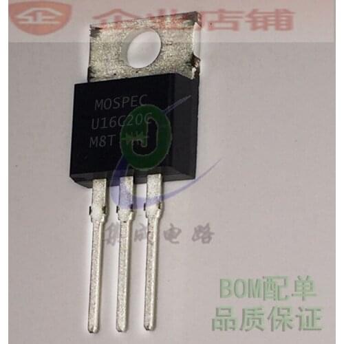 100% New&original 16C20C TO220 1620C U16C20C