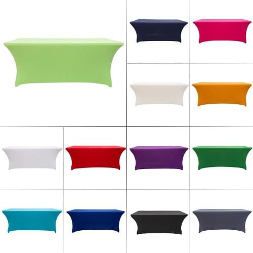 183x74x76 cm Cocktail High Stretch Wedding Hotel Birthday Table Cover Buffet Cloth Table Cover Event Party Tablecloth Decoration