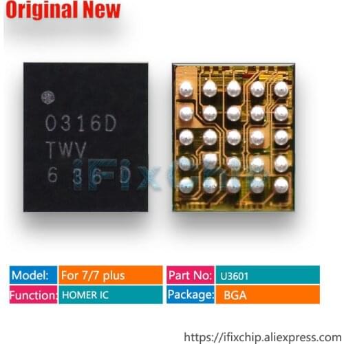 2pcs-10pcs/lot U3601 STM32L031E6Y6D for iphone 7plus/7 plus/7 HOMER STM32L0 MICRO IC Chip 0316D