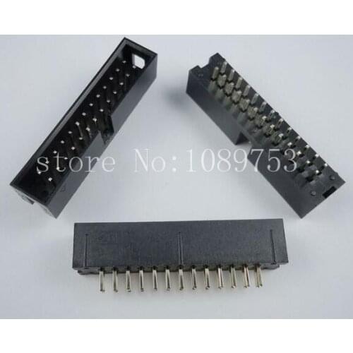 20pcs IDC Box header DC3 DC3-26P 2x13 pins 26P 2.54mm Pitch