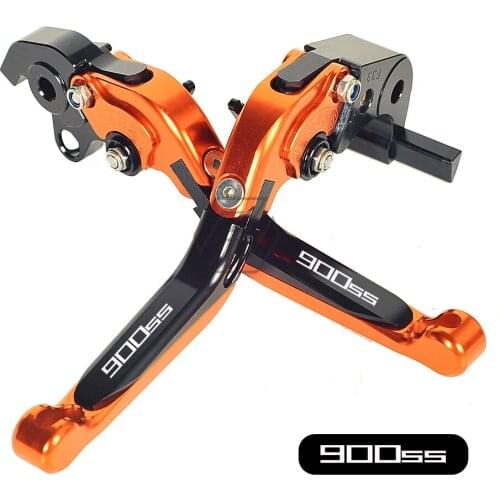 CNC Aluminum Motorcycle Foldable Lever Motorbike Brake Clutch Levers Case for Ducati 900SS 900 SS 1991-1997