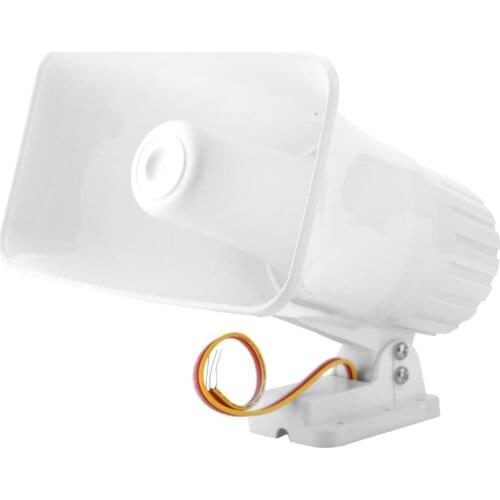 150 dB DC 12V Dual Tone Wired Horn Siren Burglar Alarm System Warning Althorn for Home Security Hot Sale Strong and durable