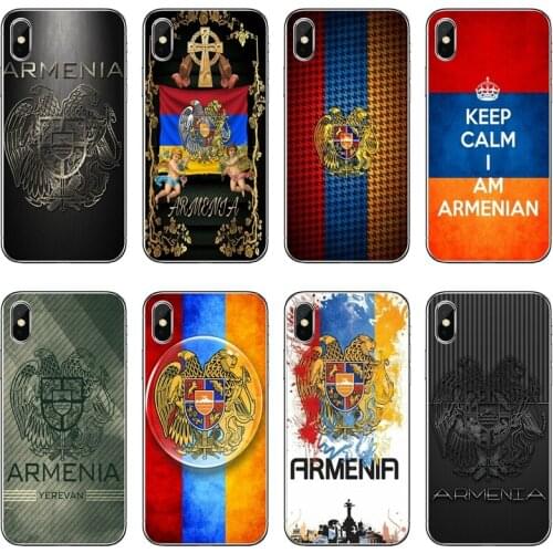 Armenia Armenians Flag Accessories Phone Case For Huawei P30 P20 Pro P10 P9 P8 Lite Y5 Y6 Y7 Y9 P Smart Plus 2018 2019