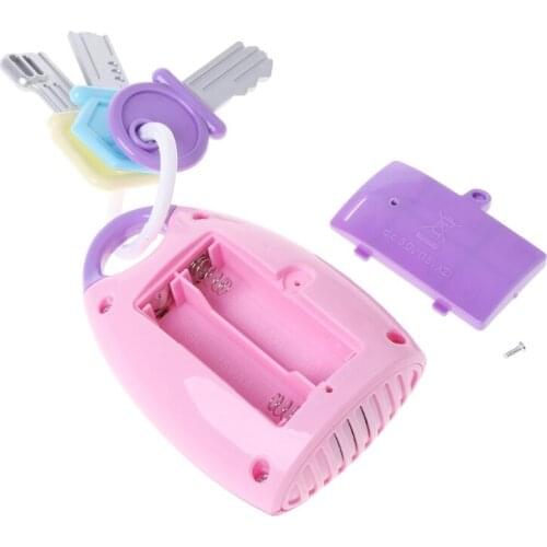 Baby Toy Musical Car Key Toy Smart Remote Car Voices Pretend Play Education Toy 40JC