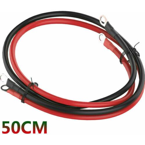 5AWG Power Cable Black And Red Wire For FLAMEZUM Power Inverter Pure Sine Wave Battery Wires 100A Battery Wires Dropshipping New