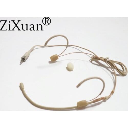 Pro Headset Headworn Condenser Microphone For Sennheiser Wireless Body-Pack Transmitter 3.5mm Screw Locking Plug