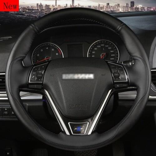 DIY Leather Hand-stitched Car Steering Wheel Covers For Great Wall Haval C30 M1 M2 M4 Car Accessories