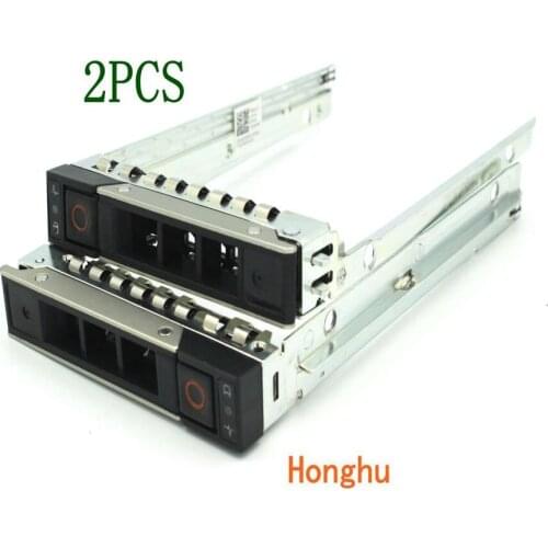 2PCS/Lot DXD9H 2.5" HDD Hard Drive Caddy Tray for Gen 14 R640 R740 2.5inch Hard Drive Server Bracket Caddy 0DXD9H