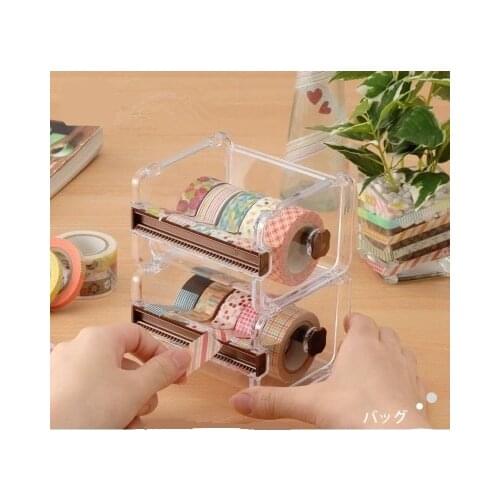 MT and paper tape cutters office stationery hand - off the tape storage box transparent tape Tape Dispenser