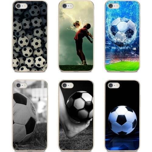 For Samsung Galaxy A12 A31 A41 A51 A71 A20e A21s M30 A10 A30 A40 A50 A60 A70 Soft Case Covers football-soccer-ball-design