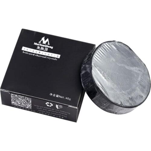 Handmade Soap Black Bamboo Charcoal Soap Face Cleaner Handmade Soap Face Skin Whitening Soap For Remove Blackhead