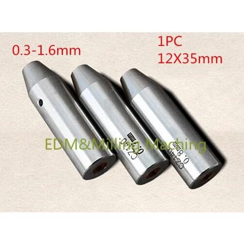 EDM Machine Ruby Ceramic Guide 12X35mm C140D 0.3-1.6mm Guide Tube For Drill Guide For Drilling EDM Machine
