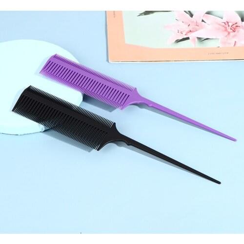 Hairdressing Pick-and-dye Comb Dyeing Bar Dyeing Hair Salon Zoning Dyeing Comb Hair Care Styling Accessories