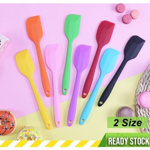 1Pcs Non-Stick Butter Silicone Cream Baking Scraper Heat-Resistant Cake Brush Pastry Scraper Butter Mixer Kitchen Baking Tool