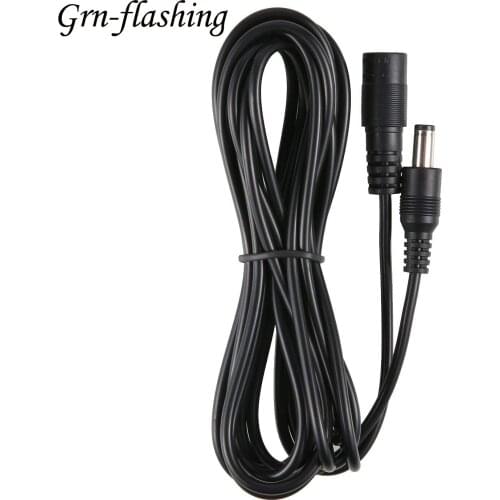 1m 2m 3m 5m 10m 5V 12V 24V DC Power Extension Cord Connector 5.5*2.1mm Male Female Adapter Extend Wire Cable for LED Strip light