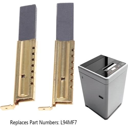 1 Pair Useful Washing Machine Motor Carbon Insert Brushes L94MF7