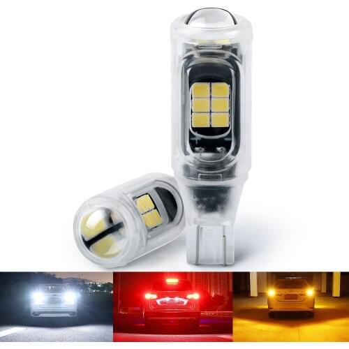 2PCS W16W T15 LED Bulbs 921 912 W16W LED Lamp 2835SMD Canbus OBC Error Free LED Backup Light Car Reverse Lamp Xenon White DC12V