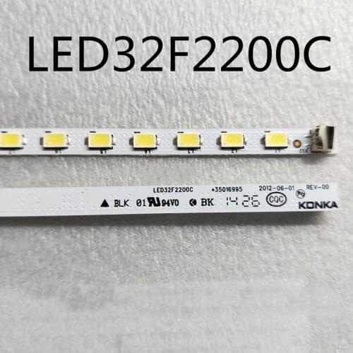 2piece/lot FOR repair konka LED32F2200CE LCD TV LED backlight Article lamp YP37020575 35016310 35016385 1piece=36LED 357MM