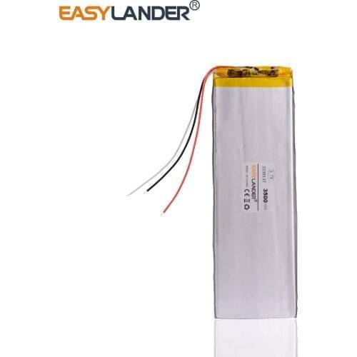 3 Cables 3248147 Inner Exchange Battery 2800mA for 7" Irbis TX18 TABLET Batteries polymer lithium Replacement Track number