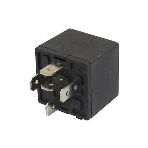 5PCS DC 12V 40A 1NO 1NC SPDT 5 Pins 15mm Rail Socket Automotive Truck Car Relay