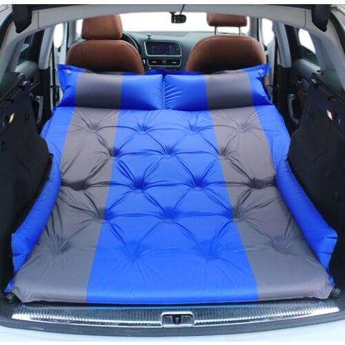 Automatic Inflatable Car Bed Camping Equipment Rear Sleeping Pad Mattress Off-road SUV Trunk Travel Air Cushion Car Accessories