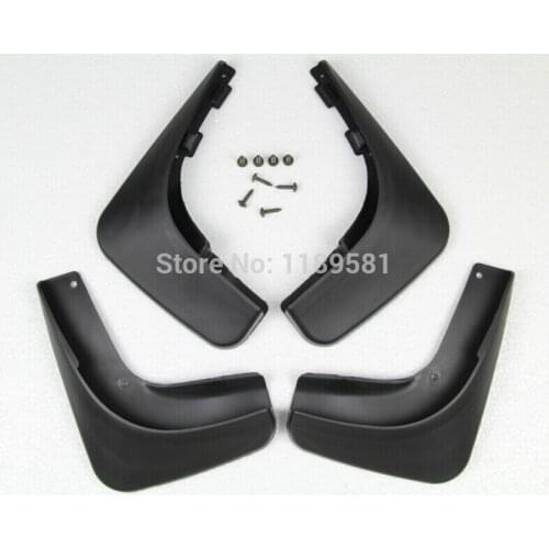 For VW Golf 6 MK6 2009 2010 2011 2012 2013 Black Mud Flaps Splash Guards Mudguard ABS Plastic Mudflaps
