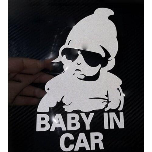BABY IN CAR Child Car Sticker For BMW 1 2 3 4 5 6 7 Serie x1 X3 X4 X5 X6 E60 E90 F07 F09 F10 F15 F30