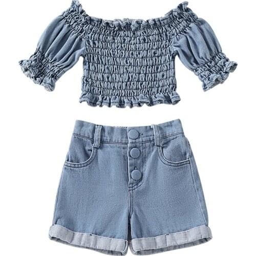 Newborn Toddler Kids Halloween Clothes Set Splicing Long Sleeves Frilly Tops+Printed Pants+Headband for Baby Girls 1-5 Years