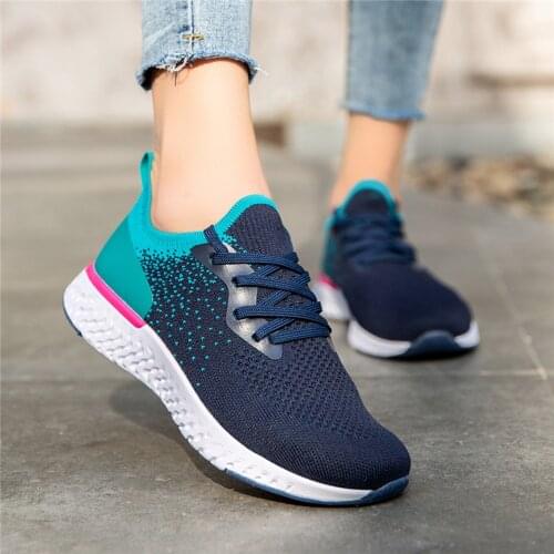 TELOTUNY Sneakers Women Mesh Breathable Trainers Athletic Running Shoes Sport Walking Sneakers Lightweight Tennis Feminino Shoes